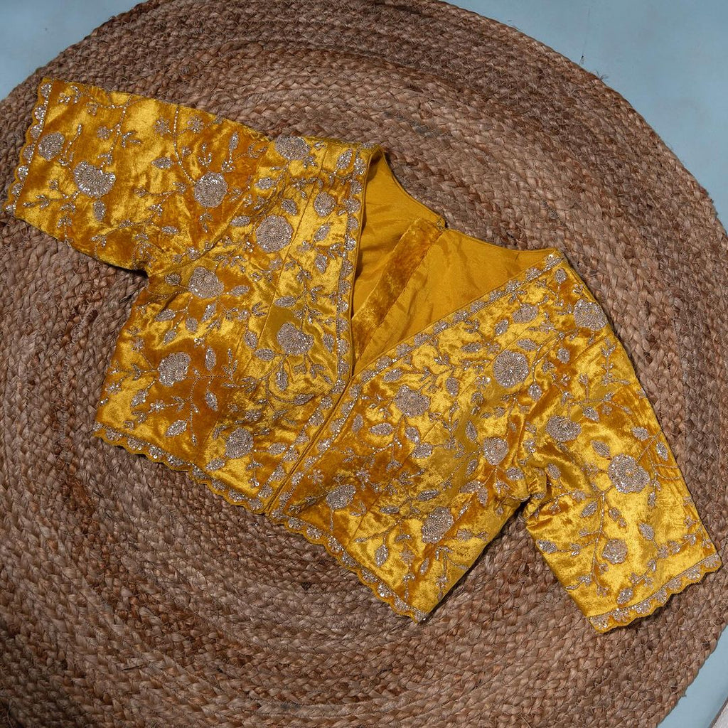 Designer Organza Silk Saree with Cutdana Handwork Border