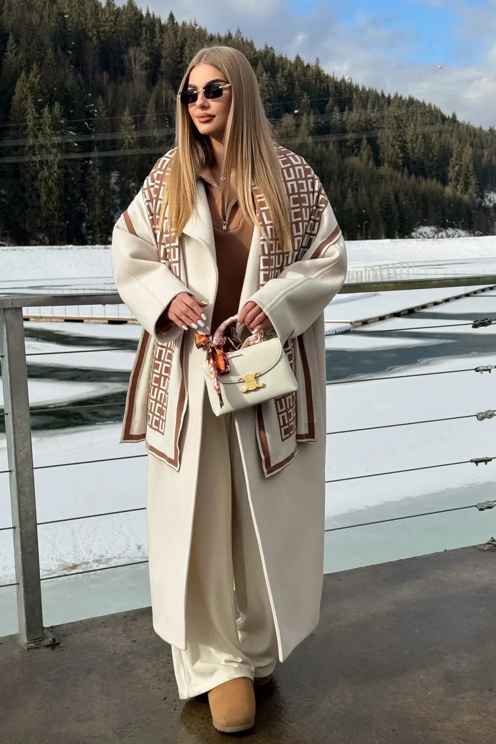 Aliko Lint 2.0 Classic Wool Blend Overcoat