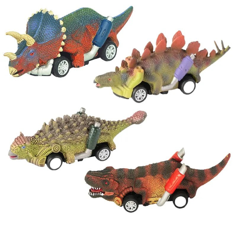 Back To The Car Four-Wheeled Dinosaur Model Car