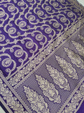 Banarasi Pure Katan Silk Saree Handwoven