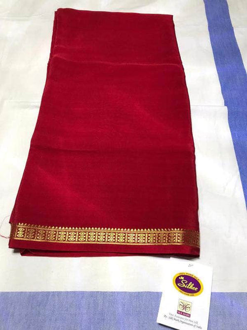 100Grm Thickness South Silk Saree