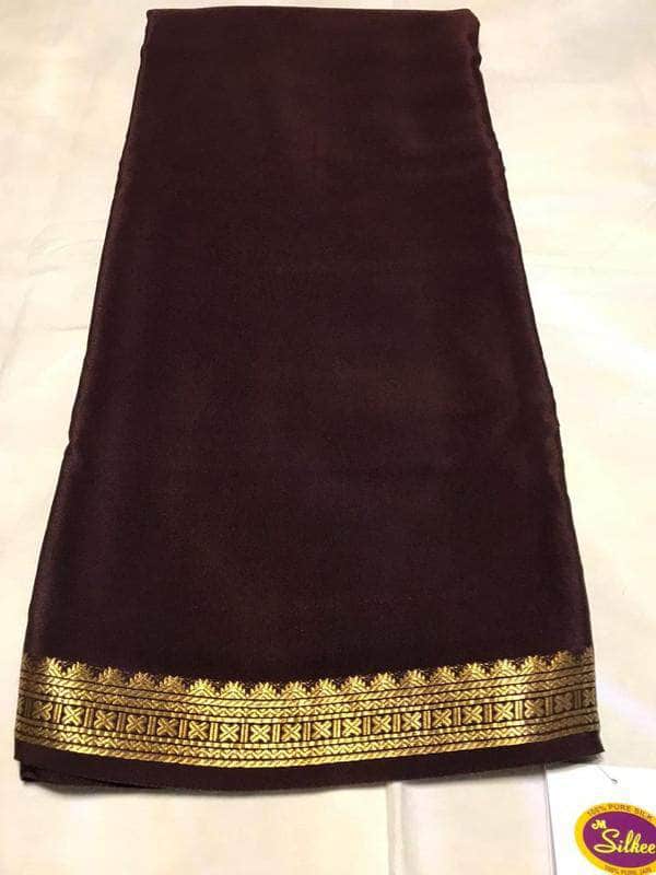 100Grm Thickness South Silk Saree