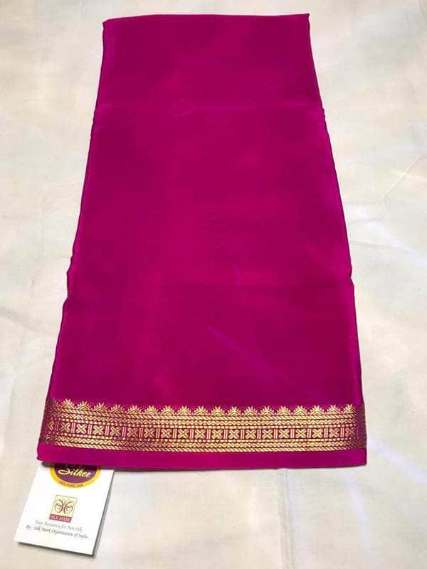 100Grm Thickness South Silk Saree