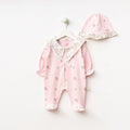Pink Romper-Hat Set