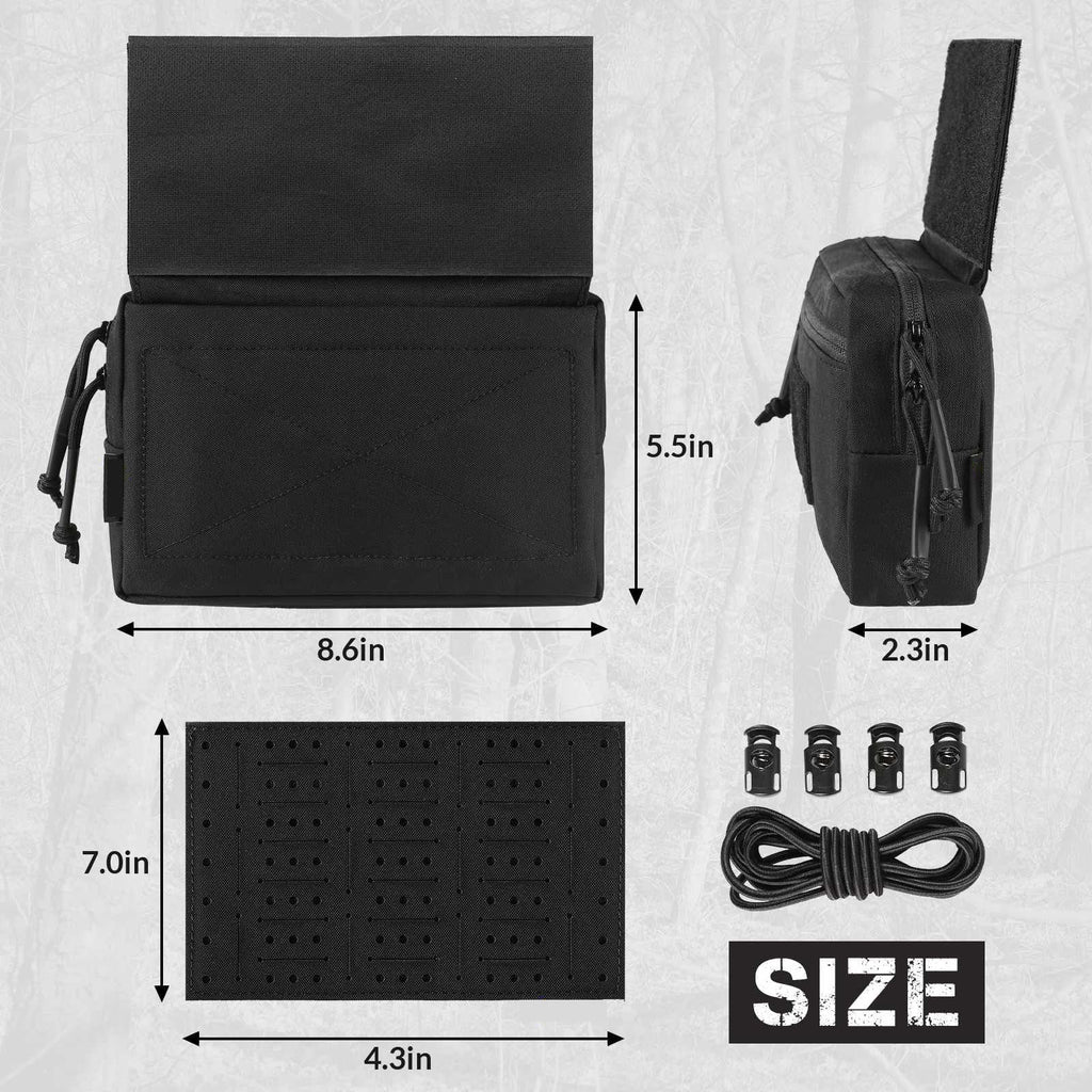 Votagoo Tactical Admin Drop Pouch Molle Dangler Pouches