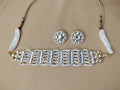 White Kundan Choker Set
