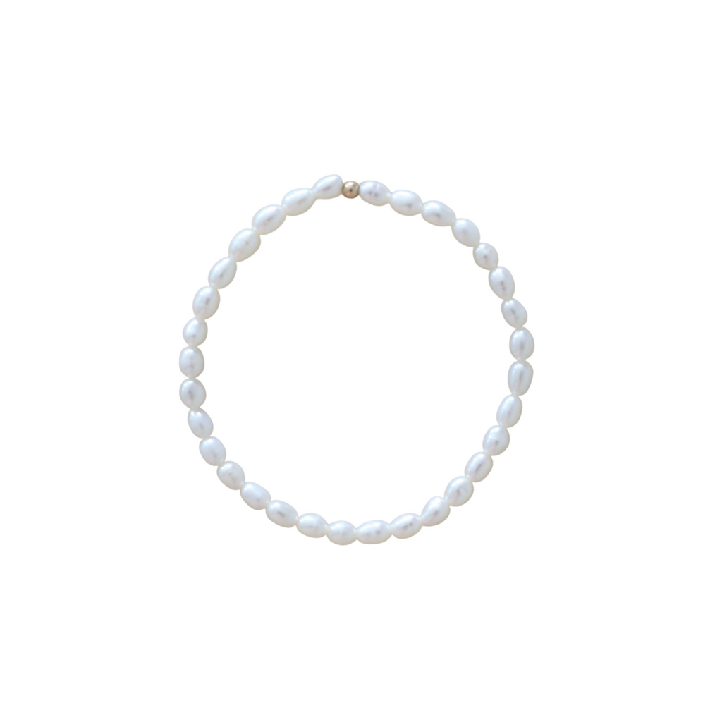 Faith Vintage Pearl Bracelet