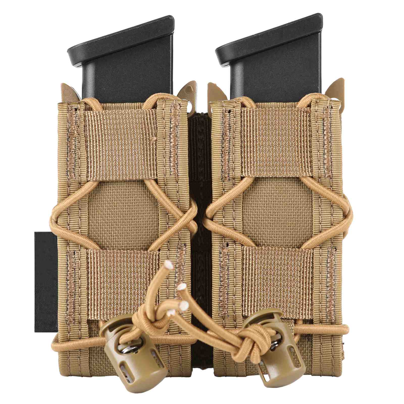 Votagoo Molle Mag Pouch 9mm/.40 Caliber Single/Dual Stack Adjustable Mag Pouch