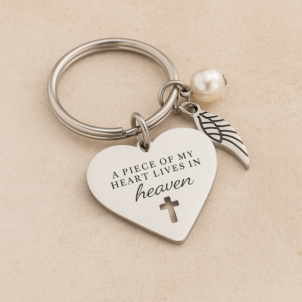 A Piece of My Heart Key Chain