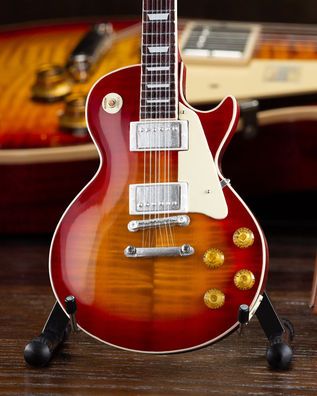 Set of 3 Iconic Gibson Miniature Guitar Replica Models - GG-003