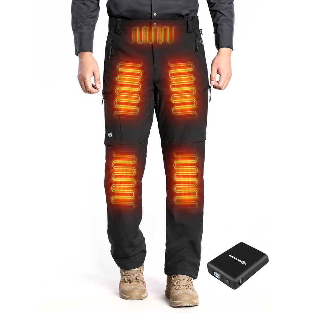 ANTARCTICA GEAR Heated Pants for Men, with 12V/20000mAh Battery