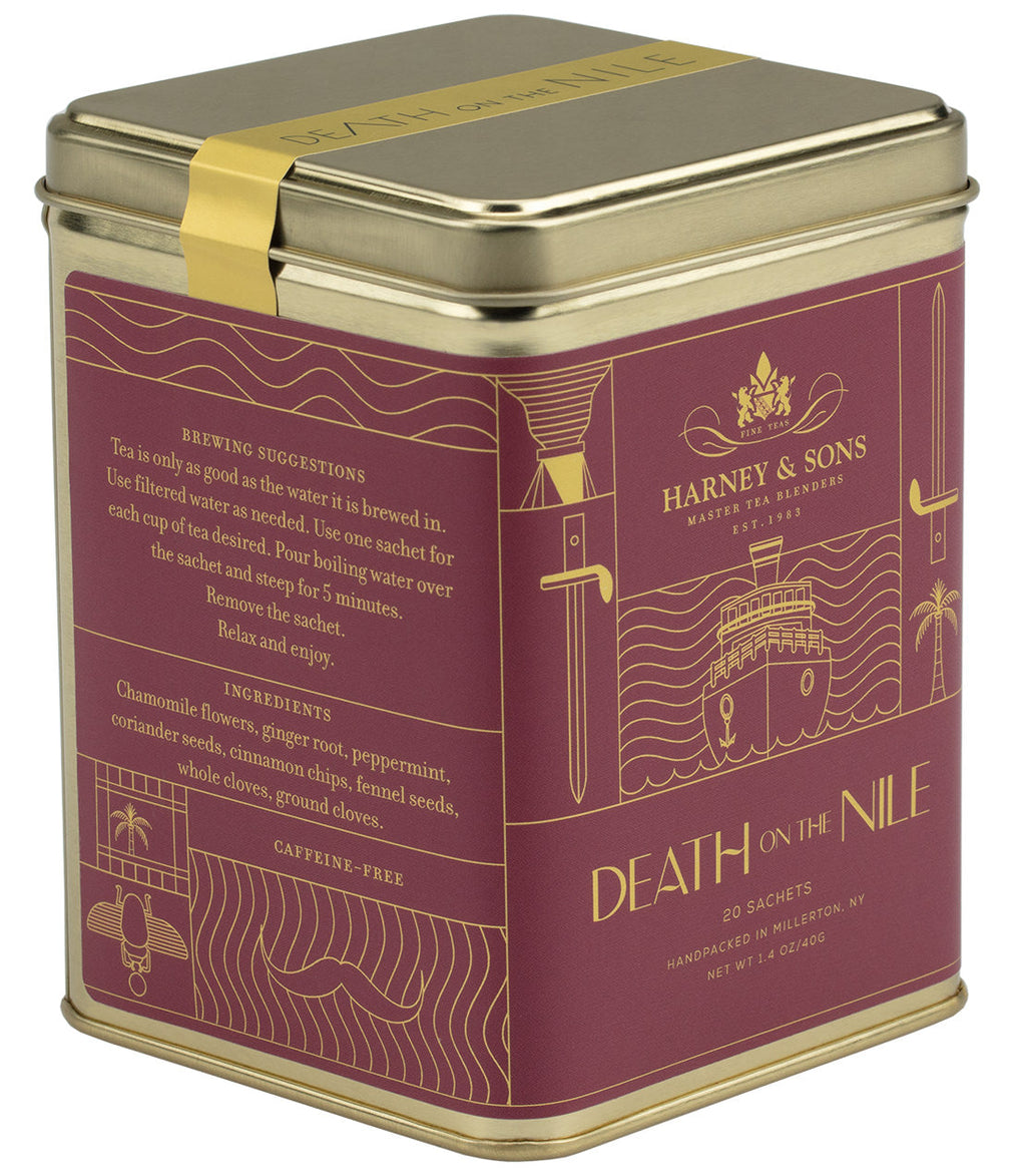 Death on the Nile, Tin of 20 Sachets
