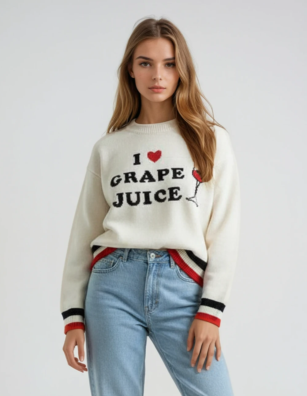 Grape Juice Sweater