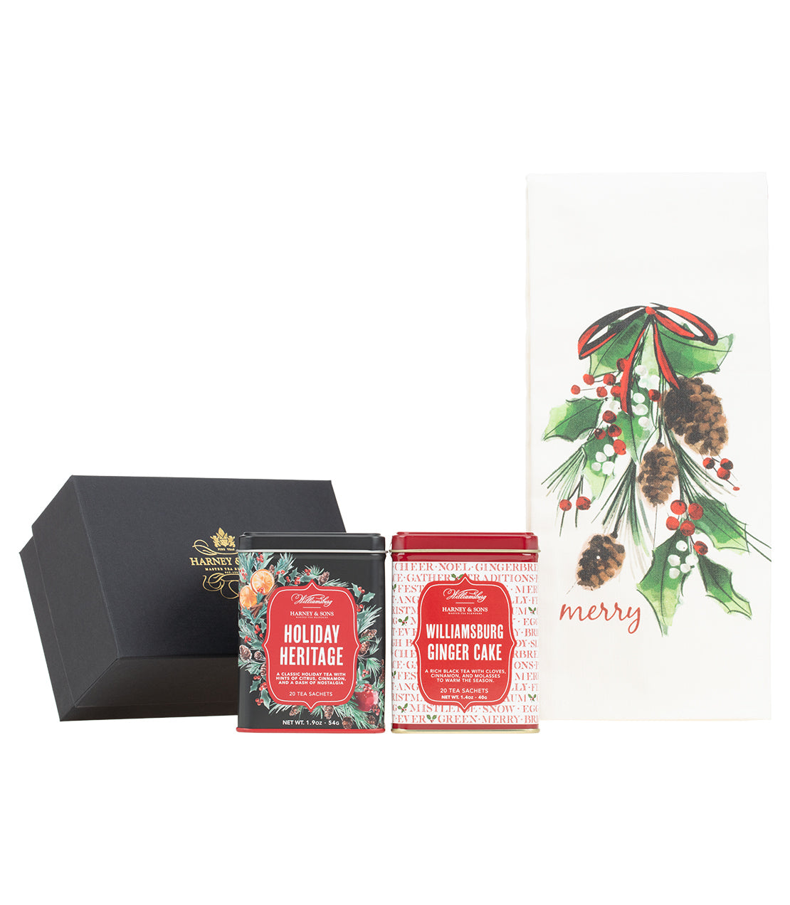 Williamsburg Ginger Cake, Tin of 20 Sachets