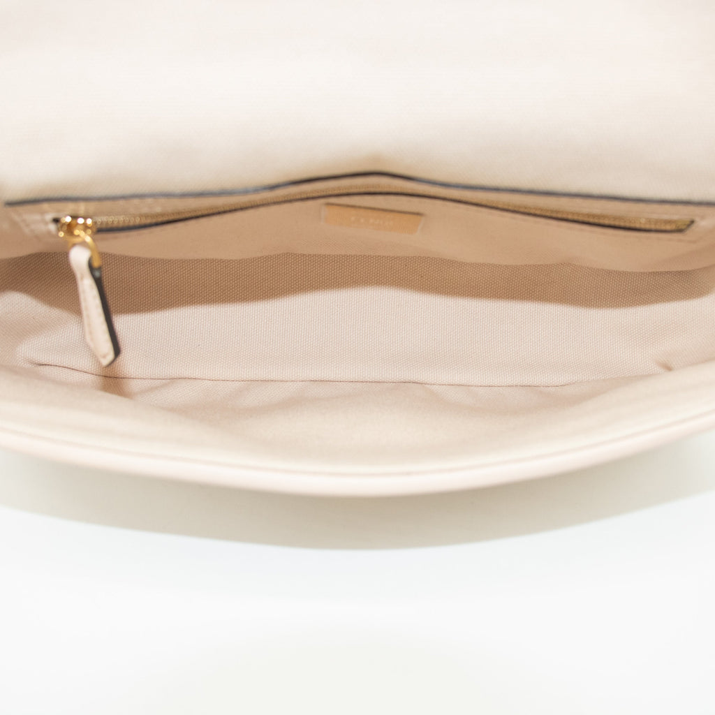 Fendi Zucca Embossed Canvas Vitello FF Crossbody Bag Grey SKU-#2551