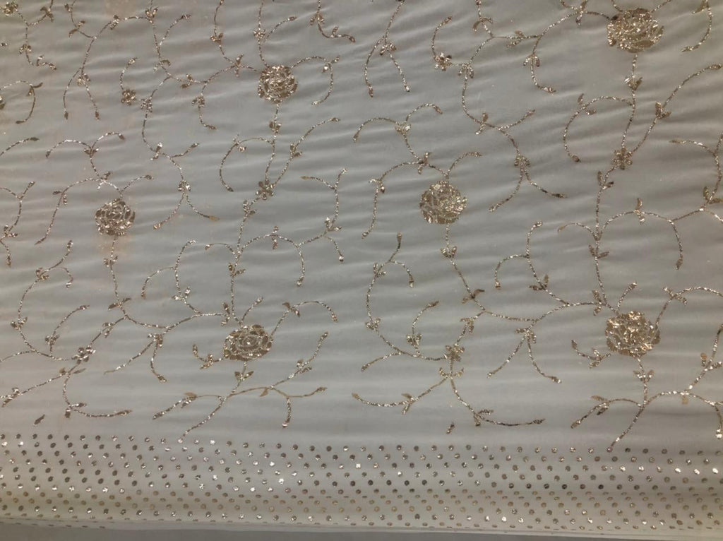 Beautiful Designer Custom Organza Saree