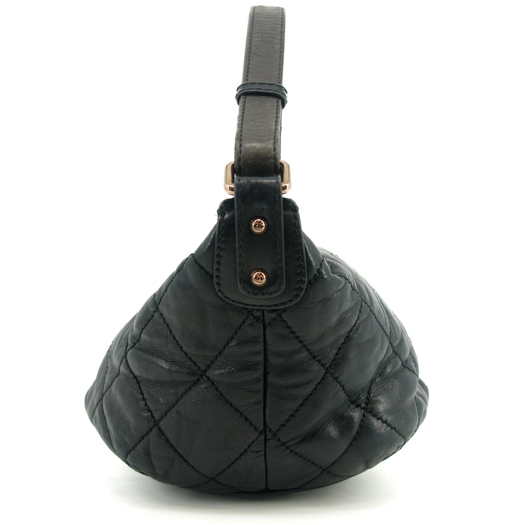 Chanel Cloudy Bundle Hobo Quilted Lambskin Wild Stitch Shoulder Bag 10 Series -#2663