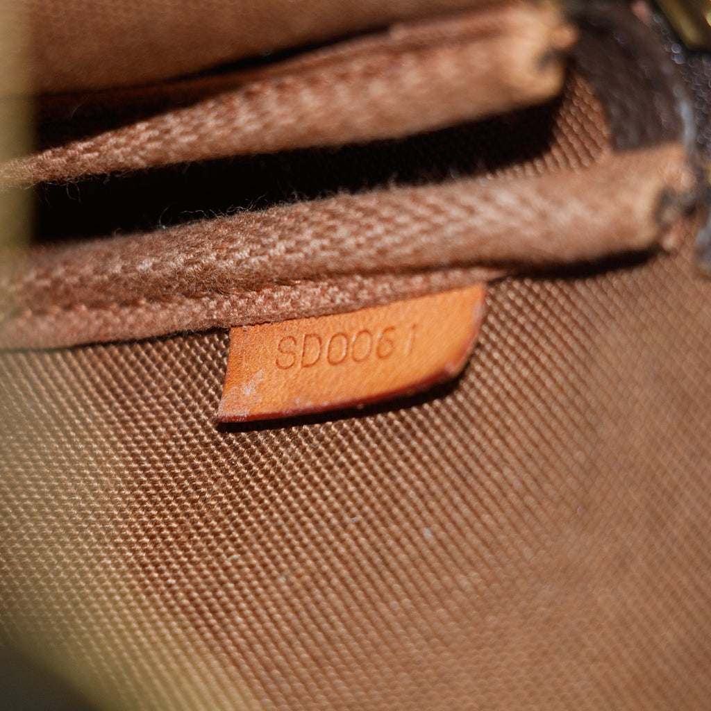 Louis Vuitton Monogram Brown Canvas Pochette Accessoires #2730