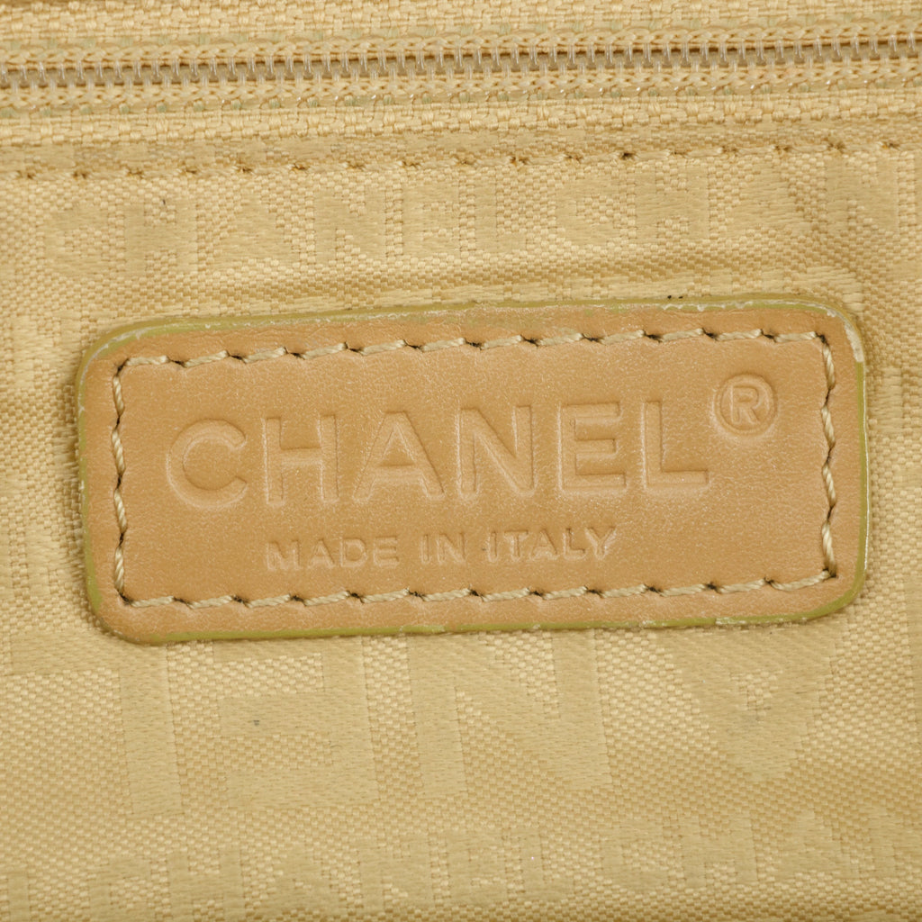 •	Chanel LAX Square Quilt Chocolate Bar Bowler Bag 9 Series #2749