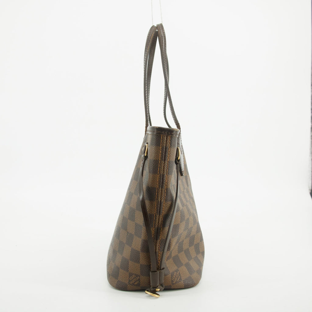 Louis Vuitton Damier Ebene Neverfull PM Tote Bag #2810