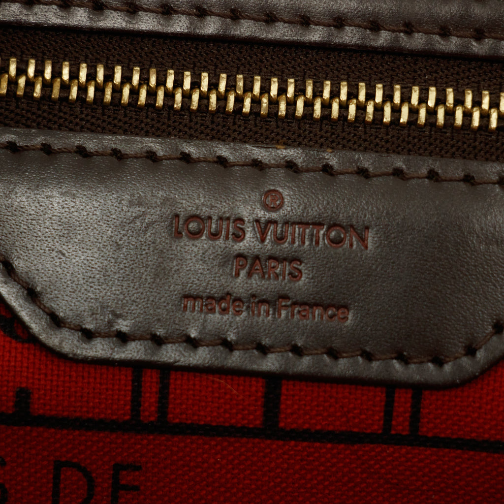 Louis Vuitton Damier Ebene Neverfull PM Tote Bag #2810