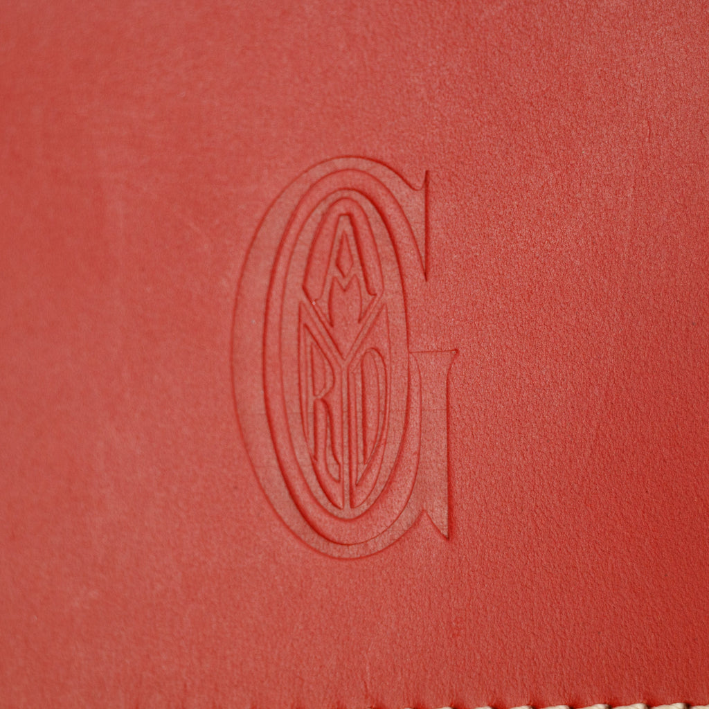Goyard Red Ambassade MM Goyardine Tote Bag #2978