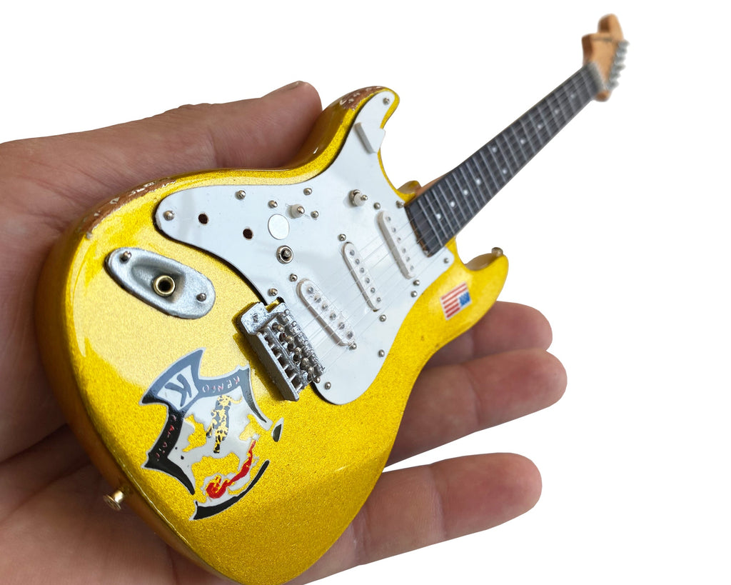 Dick Dale Fender™ Strat™ - "Beast" Gold Sparkle Guitar Model Replica