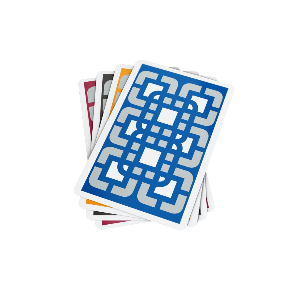 All-Plastic Baron Bridge Playing Card (Slightly Larger Index) - Boxed Double Deck