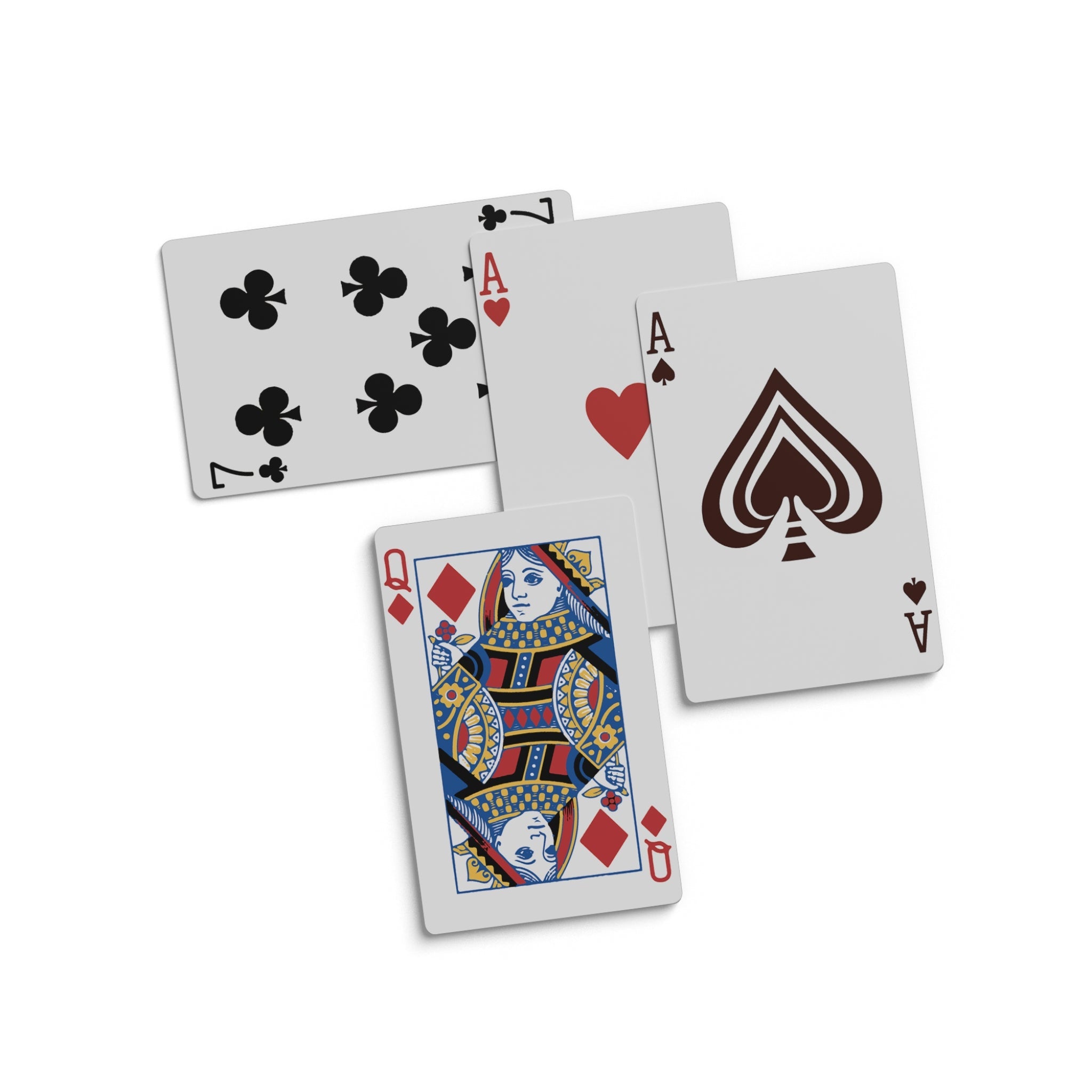 All-Plastic ACBL Bridge Playing Cards - 12 Cellophane Wrapped Decks