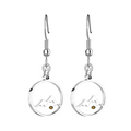 Mustard Seed Mountain Earrings
