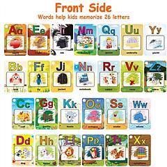 Alphabet Water Coloring Cards with 2 Magic Water Pens