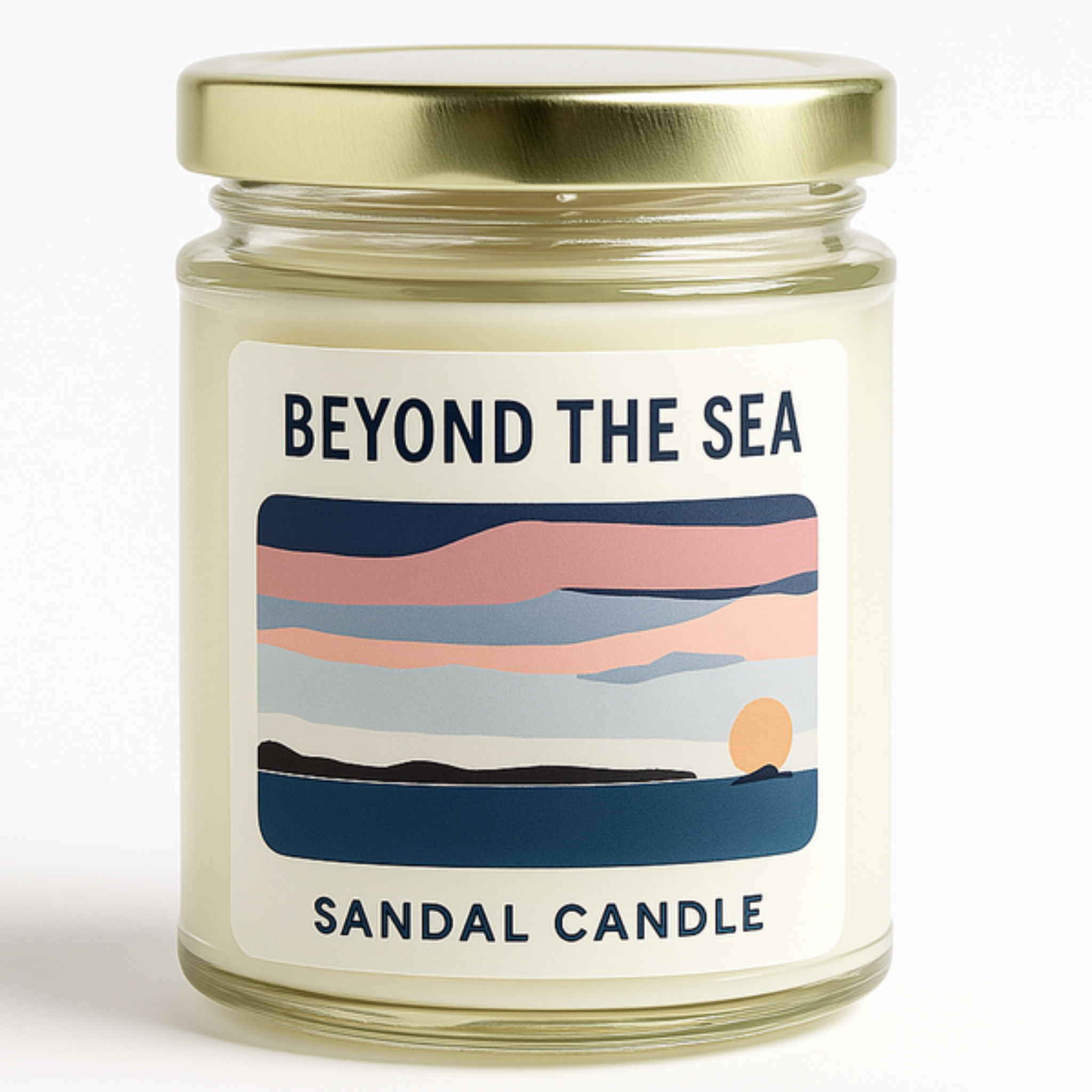 Beyond the Sea – Scented Candle, 9 oz Jar, Mahogany, Tobacco & Teakwood