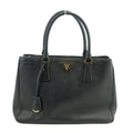 Prada Milano Black Saffiano Galleria 2-Way Bag #3066