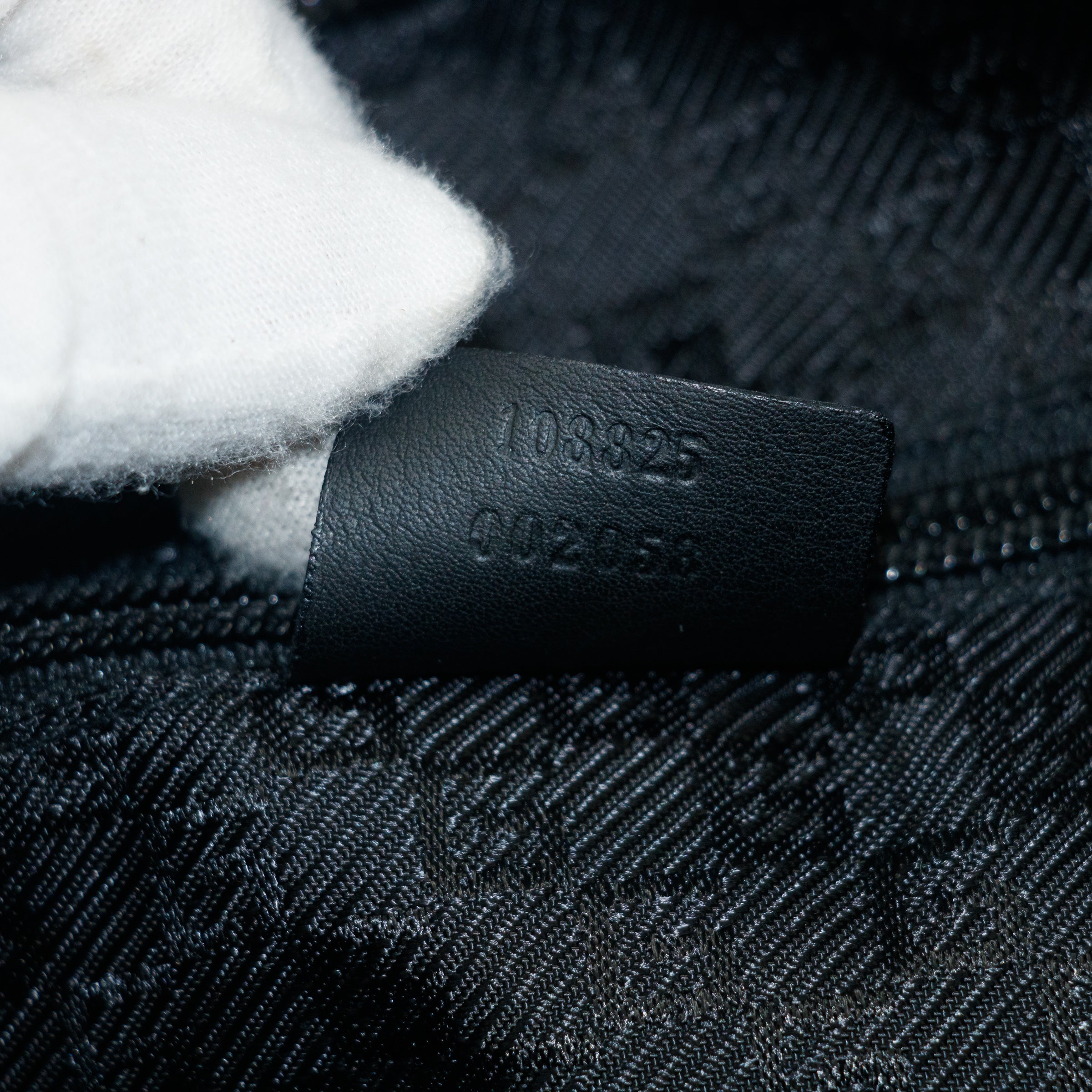 Gucci Black Canvas Breifcase Business Bag #3401