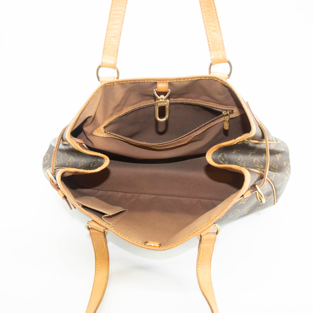 Louis Vuitton Monogram Canvas Brown Batignolles Horizontal Shoulder Bag #3420