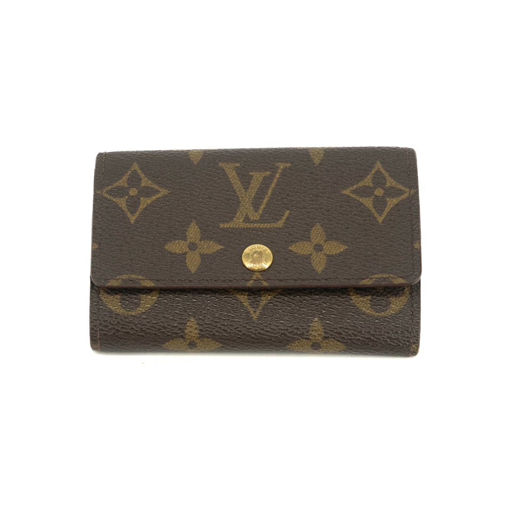 Louis Vuitton Monogram Canvas Brown Key Holder 6 #3529