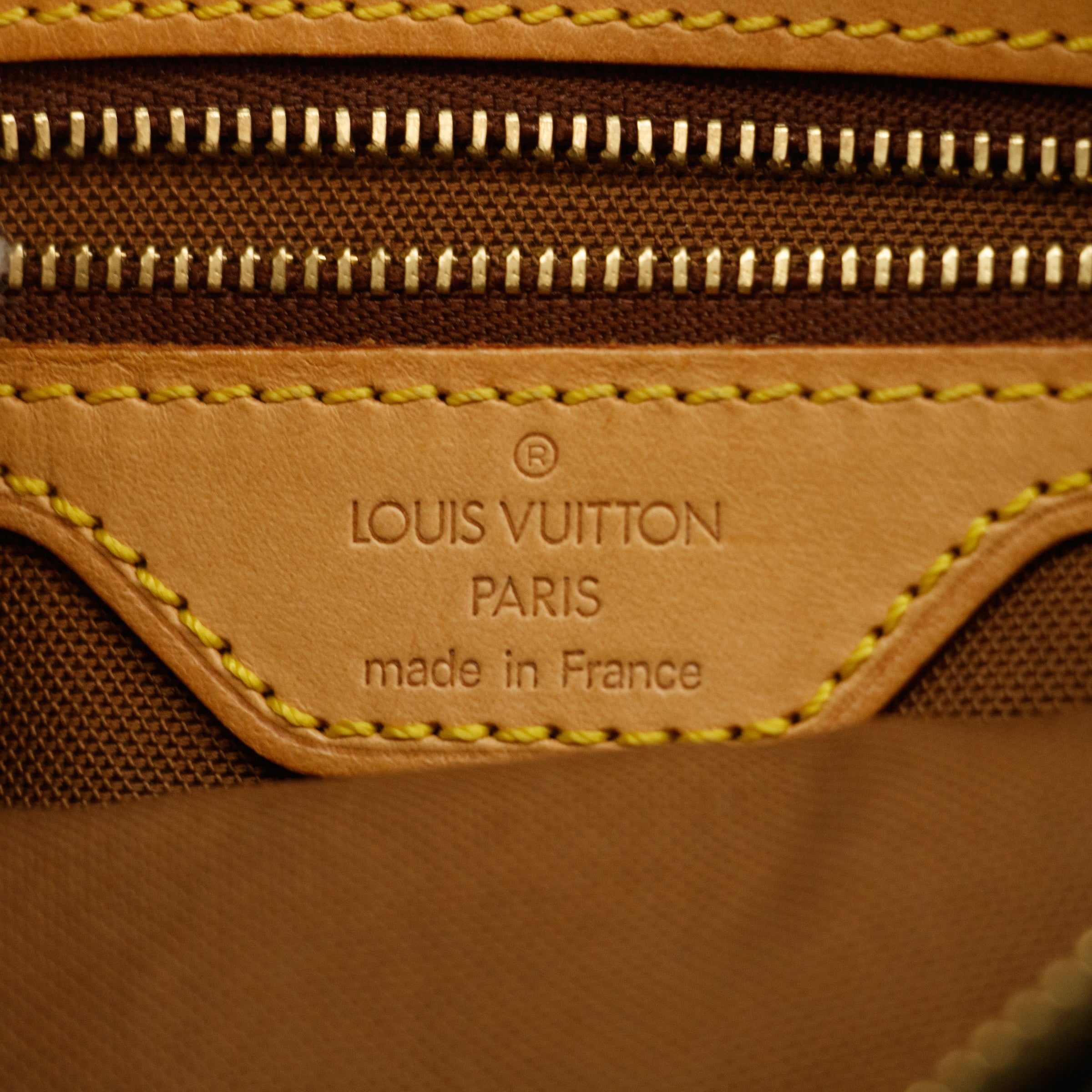 Louis Vuitton Monogram Canvas Brown Trotter Shoulder Bag #3643