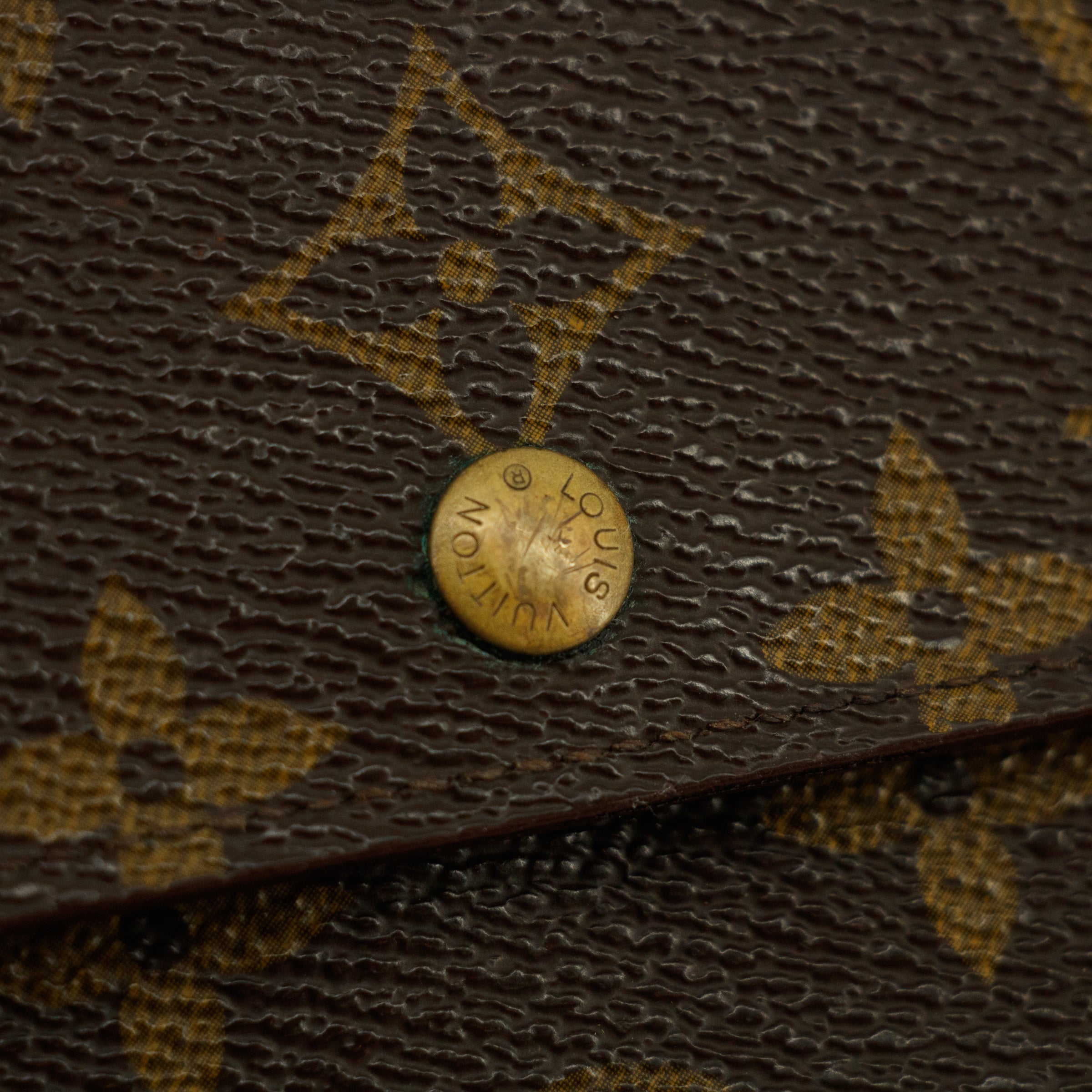 Louis Vuitton Monogram Canvas Porte Tresor Trifold Wallet #3809