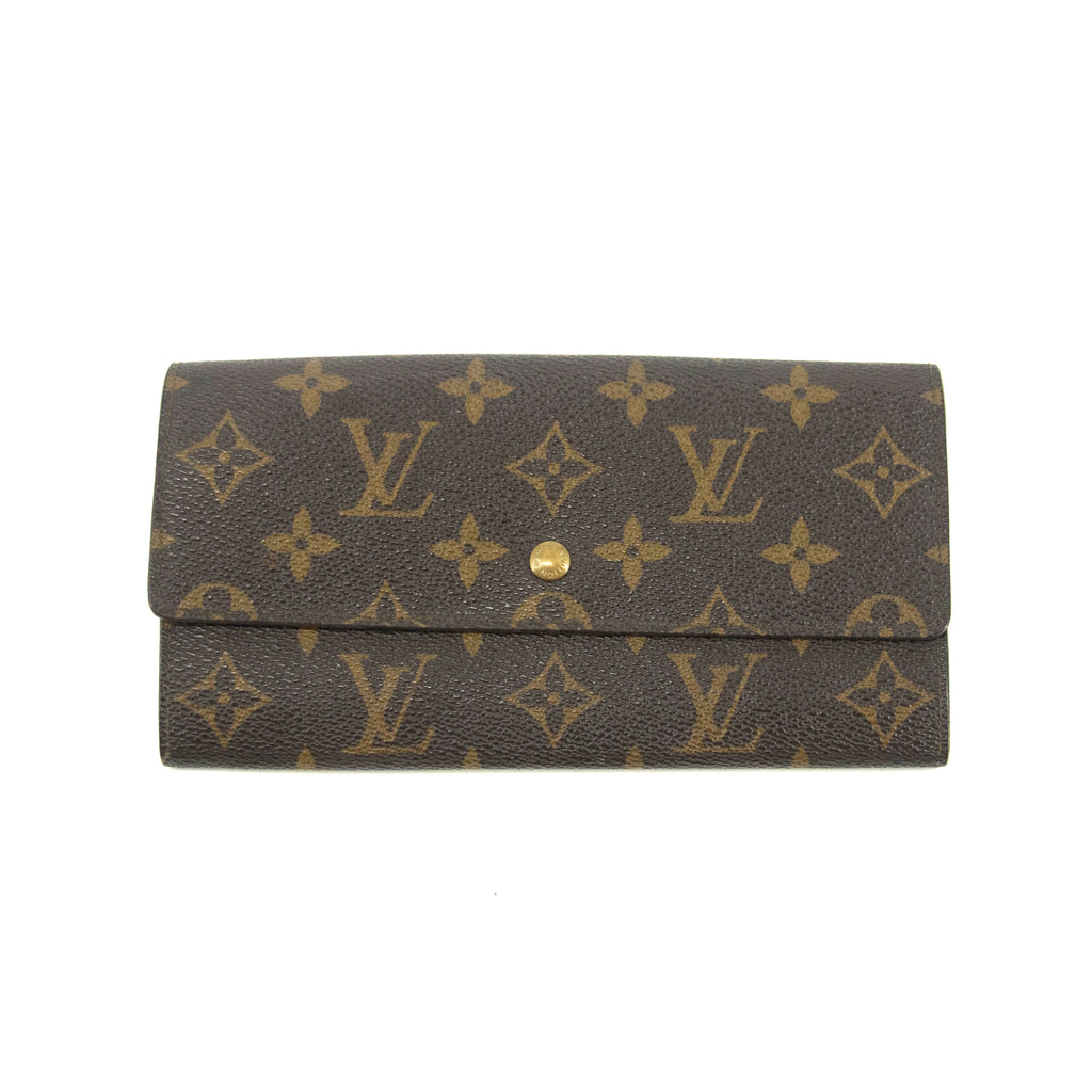 Louis Vuitton Monogram Canvas Sarah Long Wallet #3866