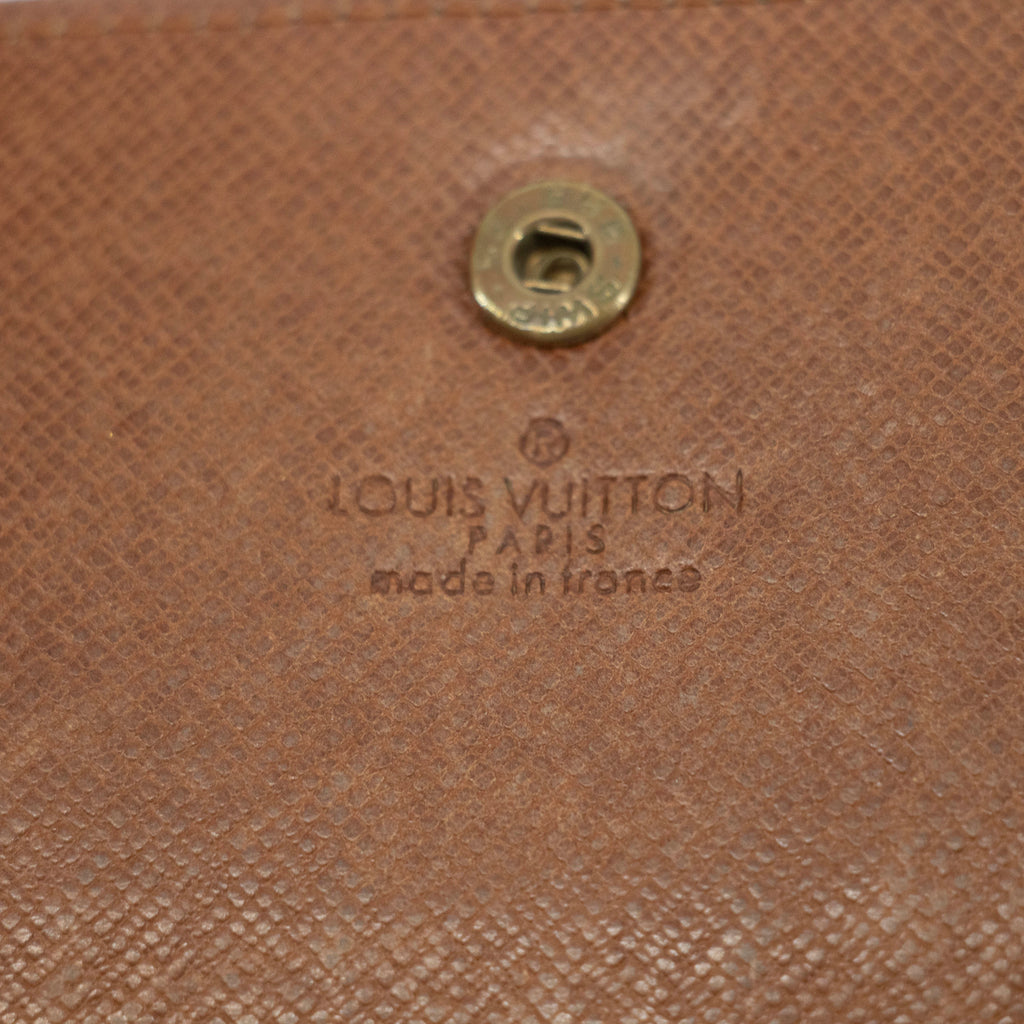 Louis Vuitton Monogram Canvas Sarah Long Wallet #3866