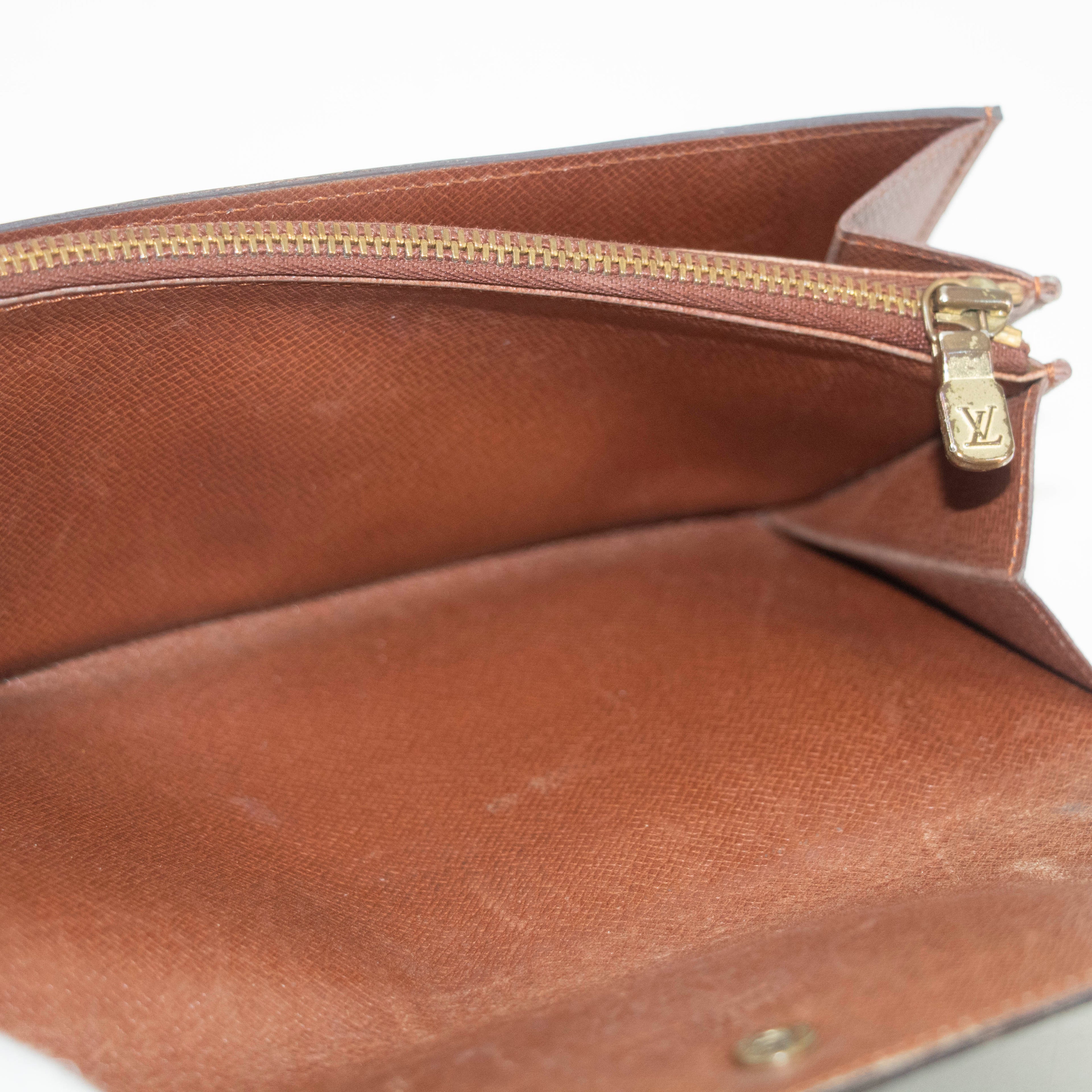 Louis Vuitton Monogram Canvas Sarah Long Wallet #3866