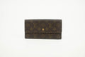 Louis Vuitton Monogram Canvas Sarah Long Wallet #3905
