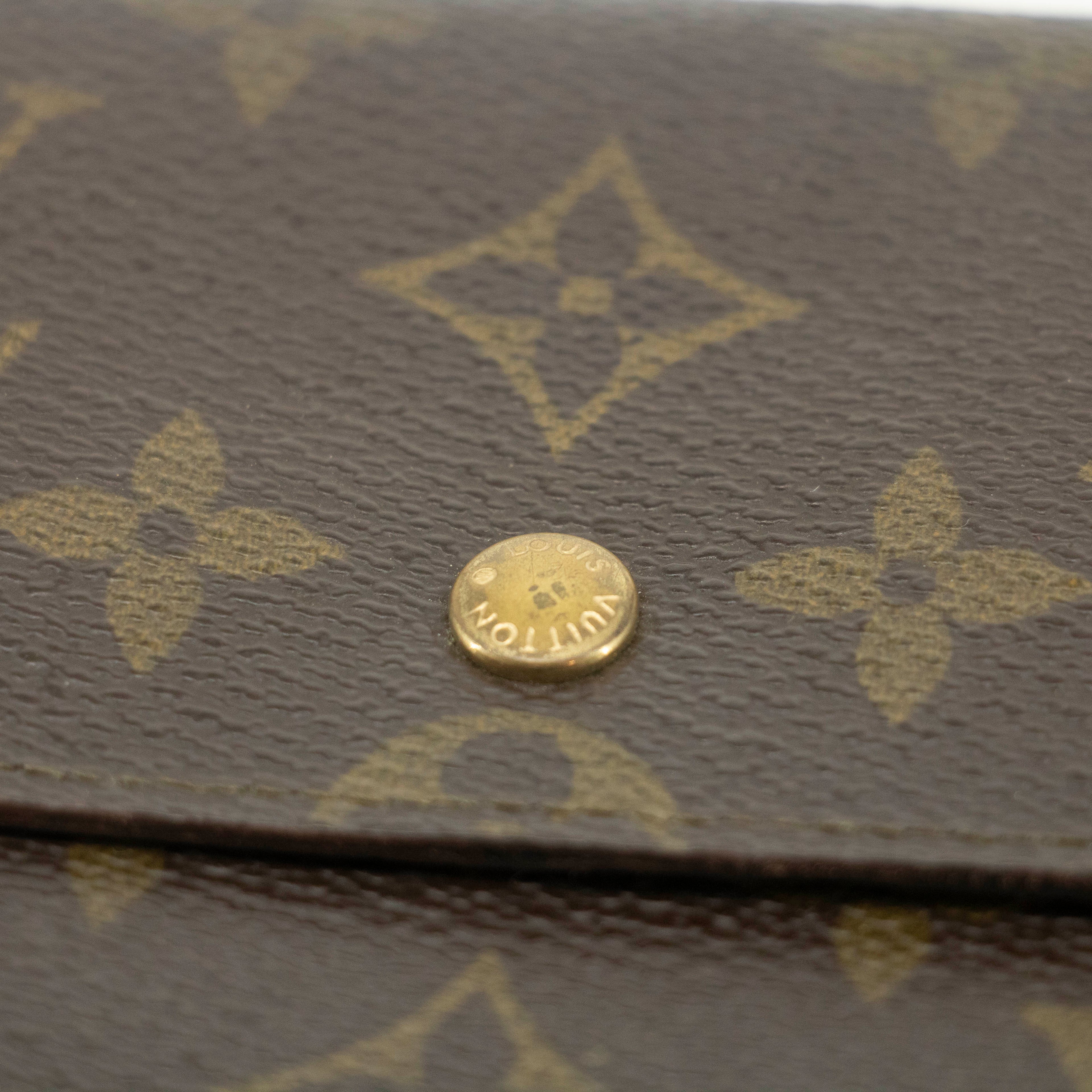 Louis Vuitton Monogram Canvas Sarah Long Wallet #3905