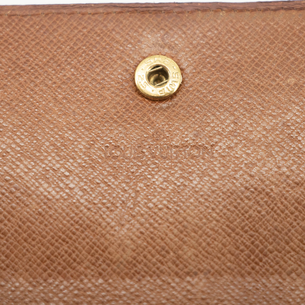 Louis Vuitton Monogram Canvas Sarah Long Wallet #3905