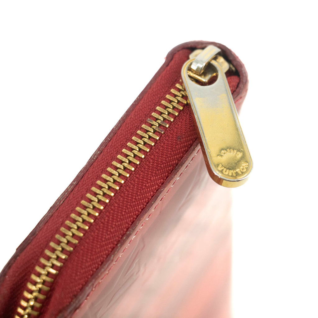 Louis Vuitton Rayures Vernis Zippy Long Wallet #3927