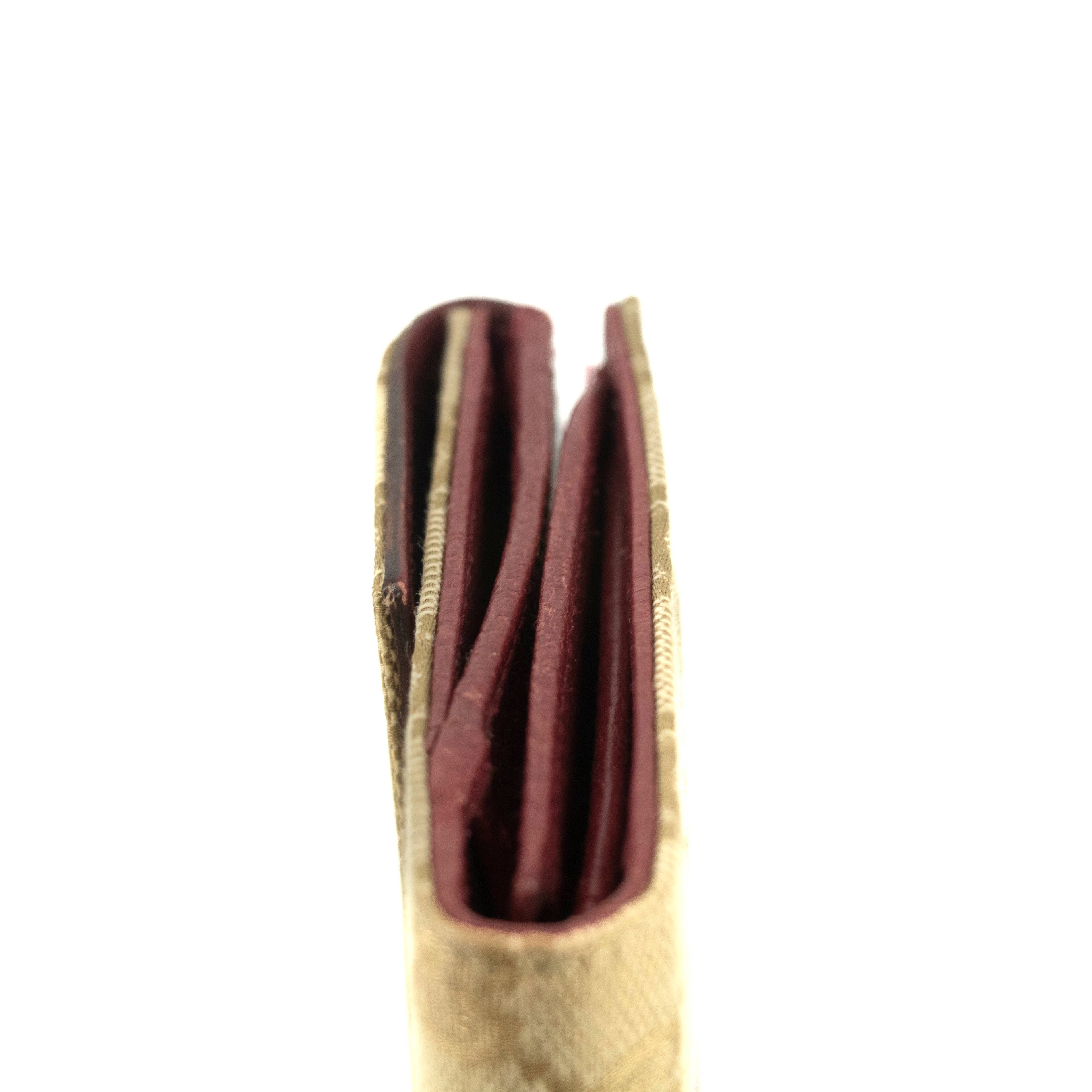 Gucci GG Beige Canvas Long Wallet #3932