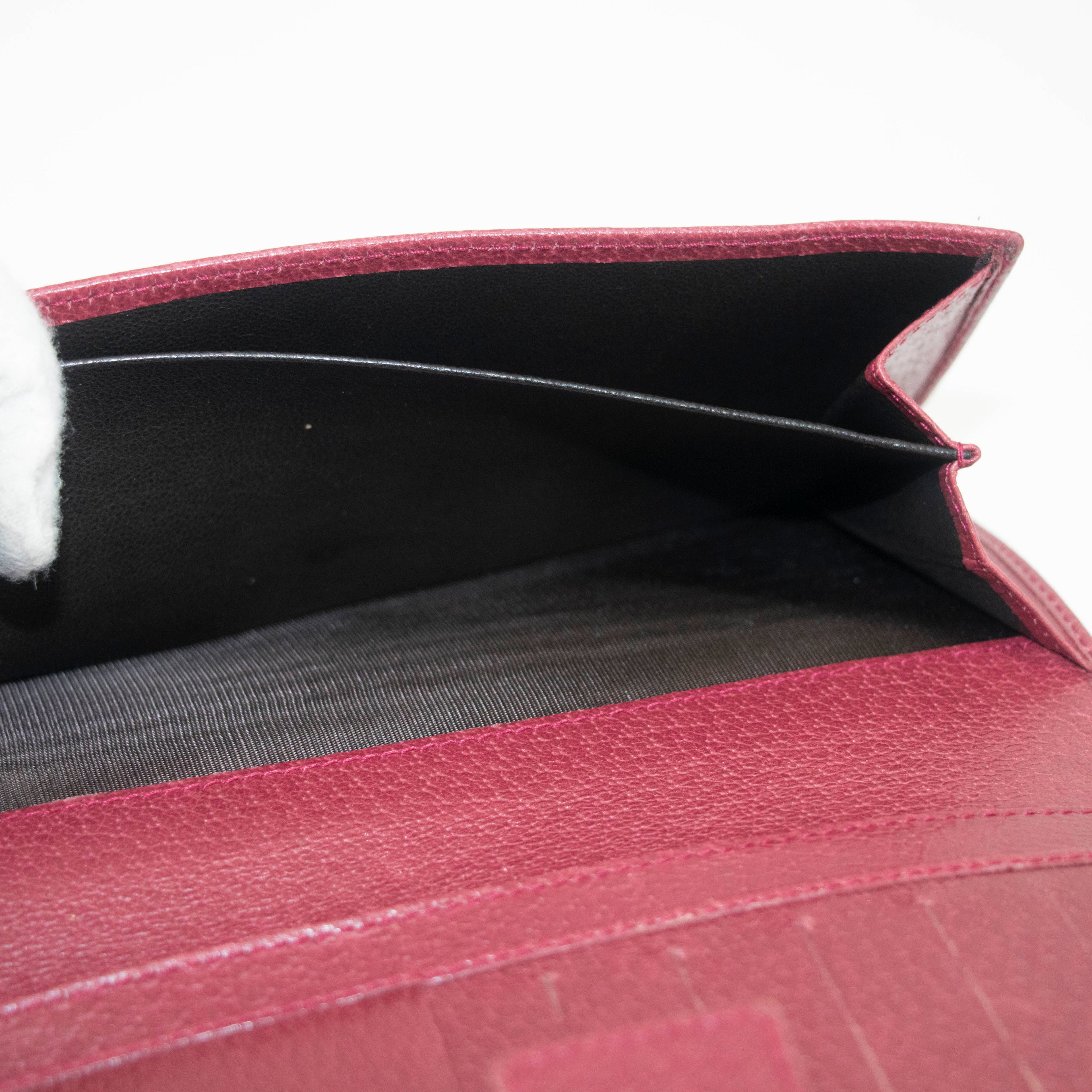 Gucci GG Beige Canvas Long Wallet #3932