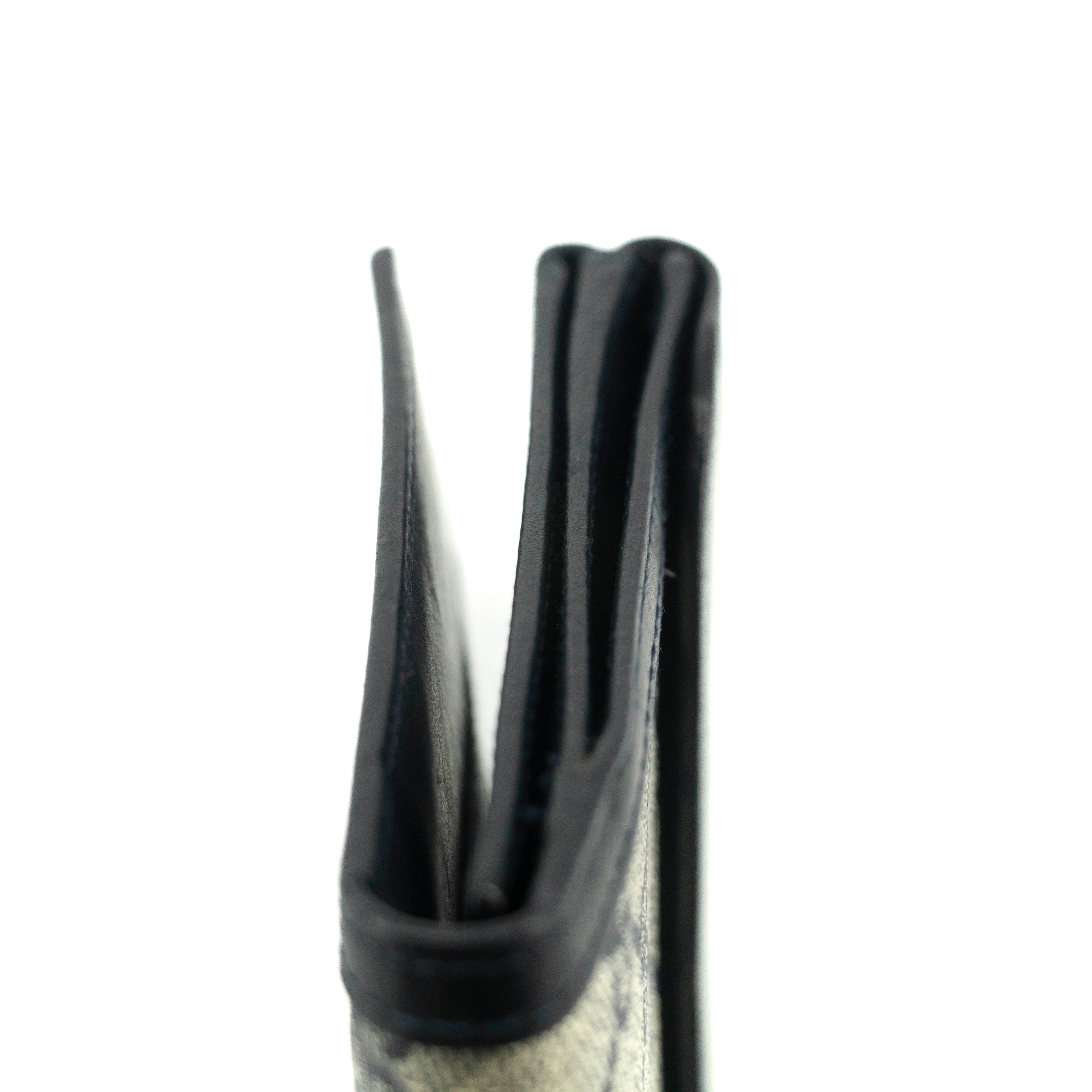 Gucci Canvas Coded Blue Ophidia Long Wallet #3947