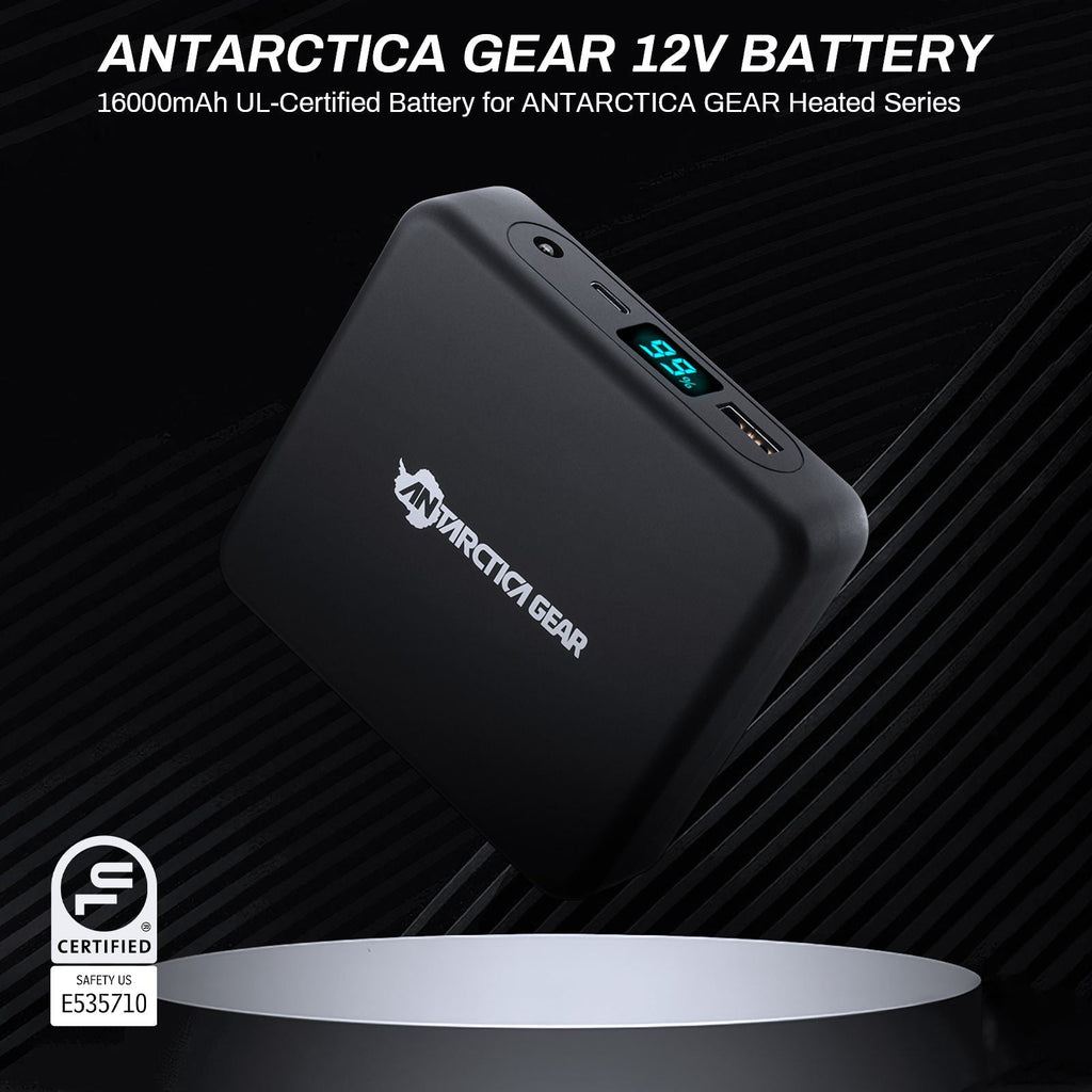 ANTARCTICA GEAR Heated Sleeping Bag Liner,Battery Heated Pad, Electirc Sleeping Bag