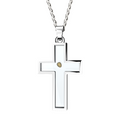 Mustard Seed Cross Necklace